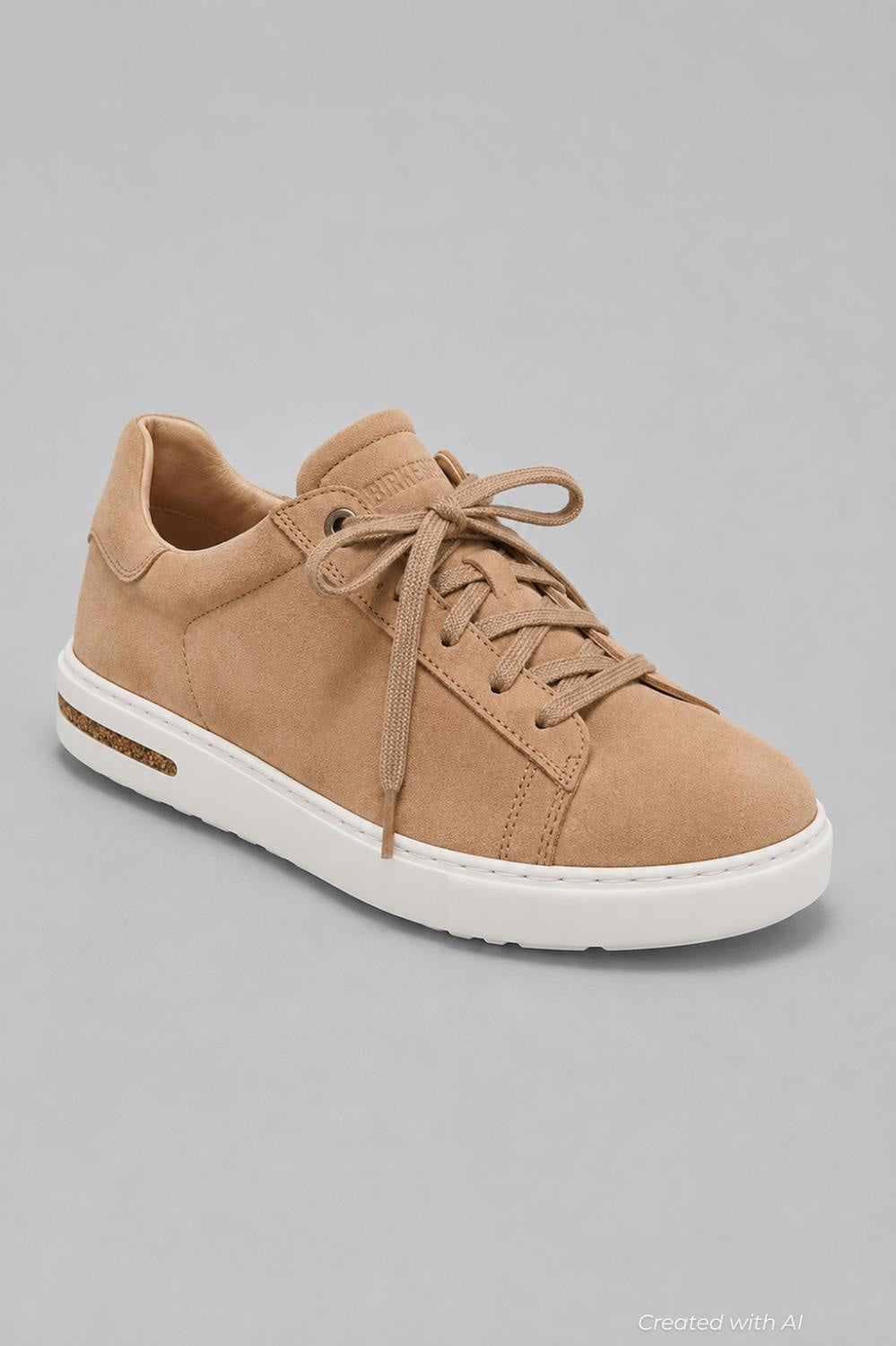 Women’s Bend Lace Up Sneakers - Beige - Sneaker