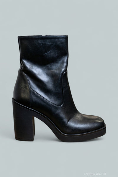 Women’s Bethenny 80 Block Heel Booties - Black - 8 - Bootie