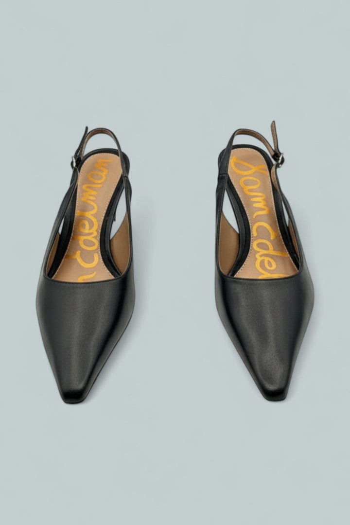 Women’s Bianka Slingback Kitten Heels - Black - Pumps