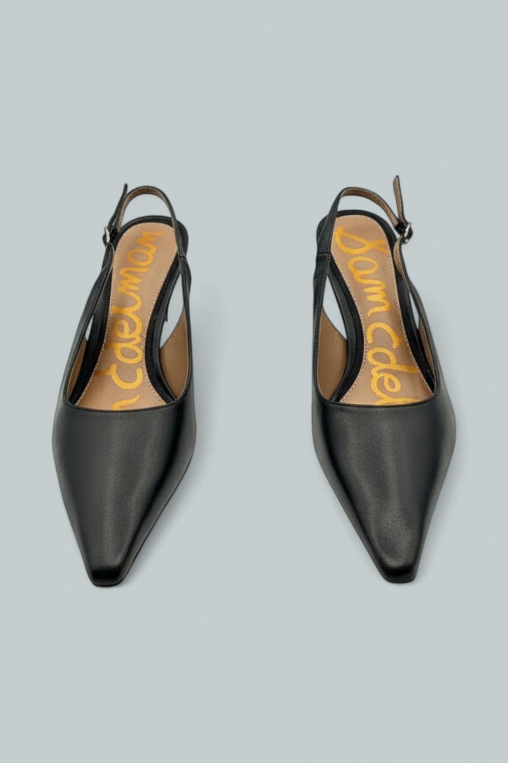 Women’s Bianka Slingback Kitten Heels - Black - Pumps