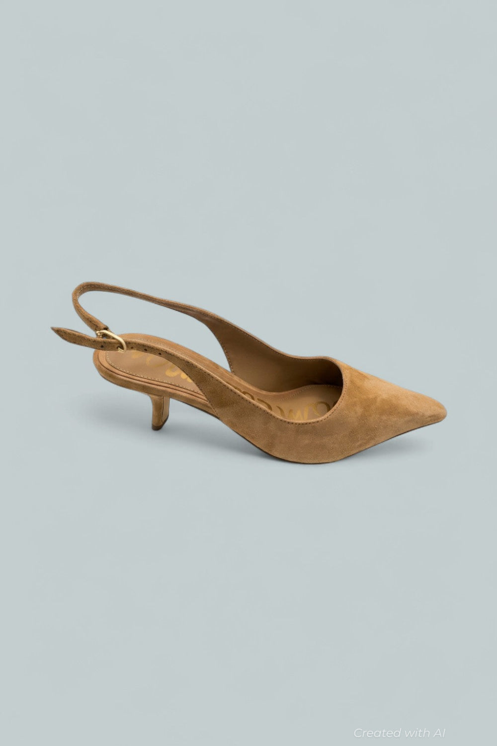 Women’s Bianka Slingback Kitten Heels - Cyprus Tan - Slingback