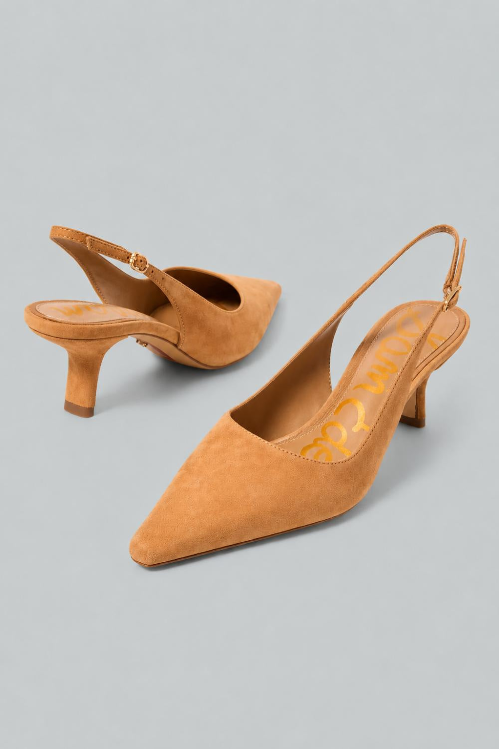 Women’s Bianka Slingback Kitten Heels - Cyprus Tan - Slingback