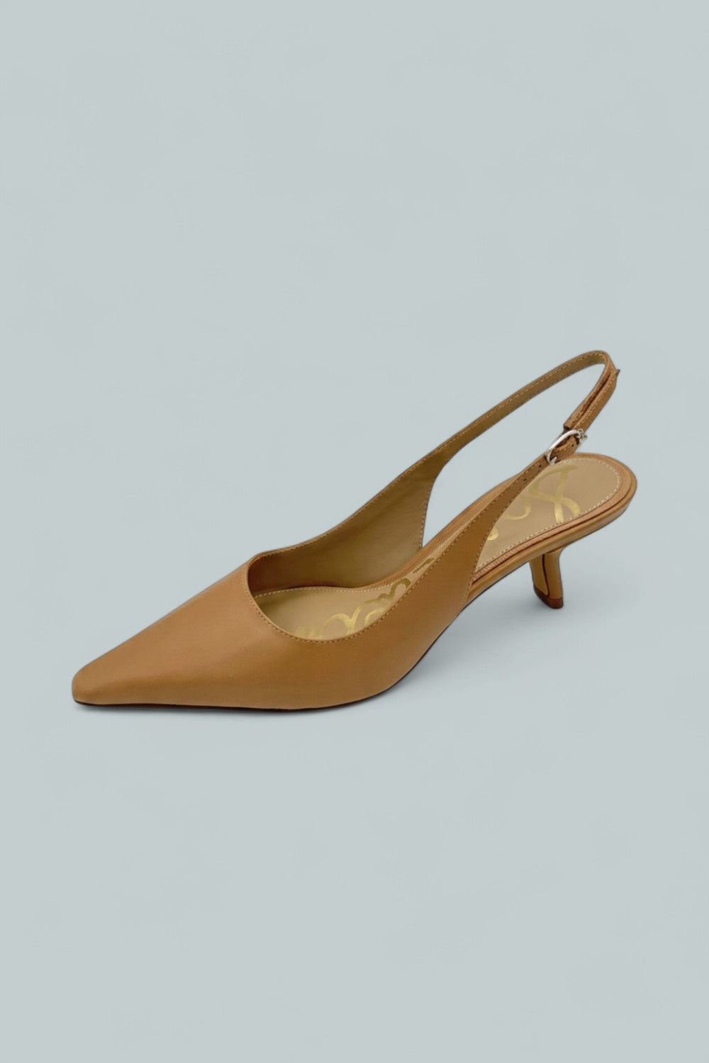 Women’s Bianka Slingback Kitten Heels - French Sand - Slingback
