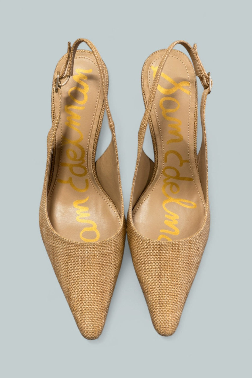 Women’s Bianka Slingback Kitten Heels - Tan - 6.5 - Slingback