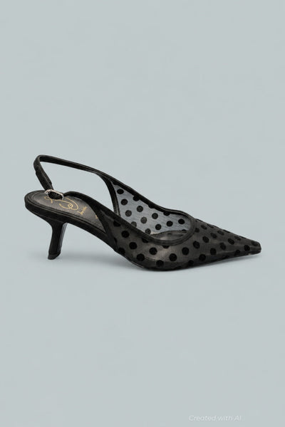 Women’s Bianka Slingback Pumps - Black - Slingback
