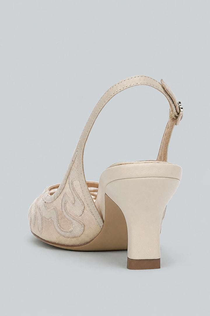 Women’s Bianka Slingback Pumps - Modern Ivory - 8.5 - Slingback