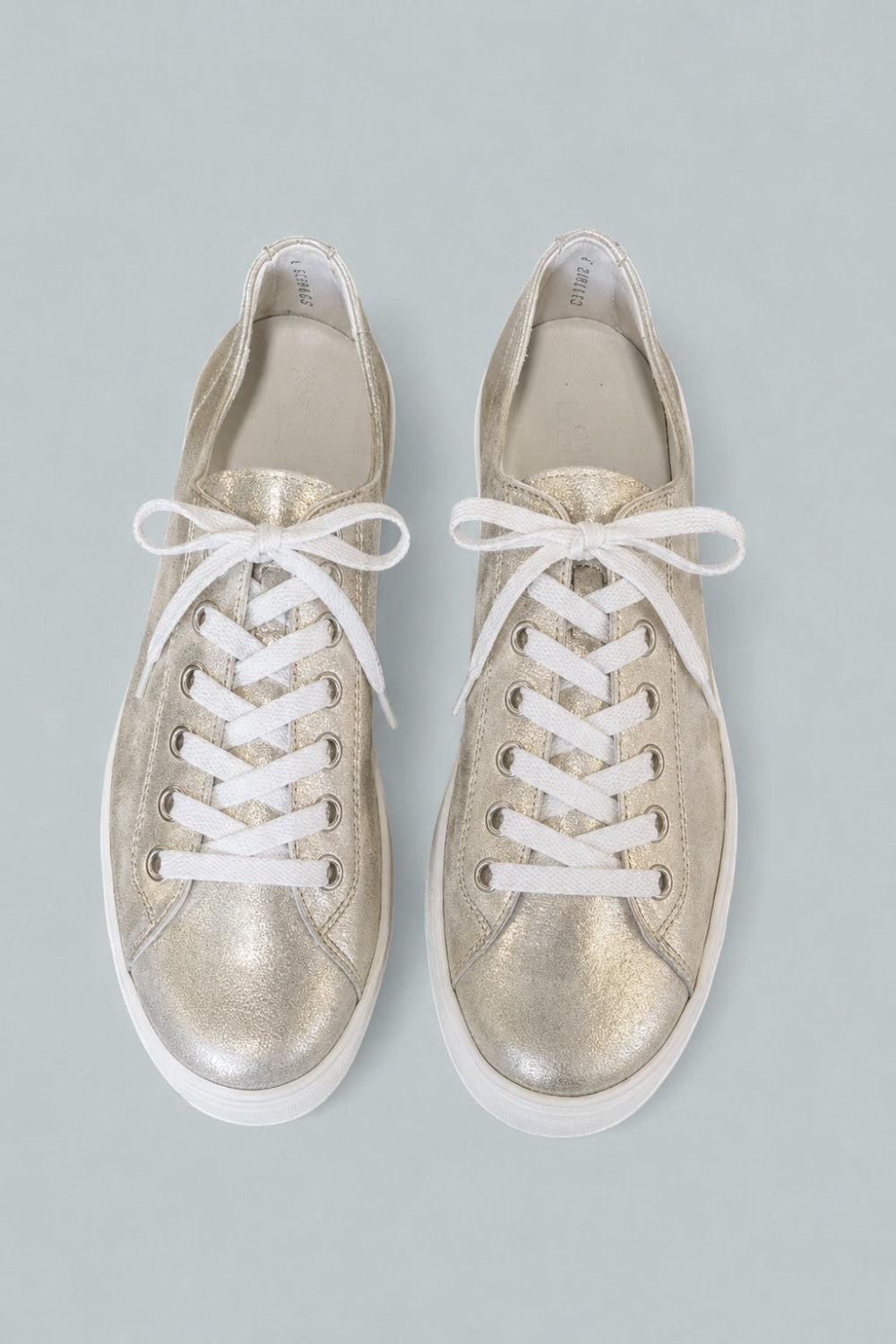 Women’s Bixby Low Top Platform Sneakers - Mineral Metallic - 8 - Sneaker