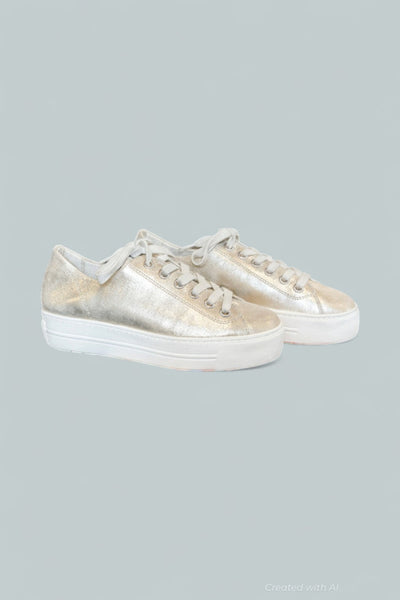 Women’s Bixby Low Top Platform Sneakers - Mineral Metallic - Sneaker