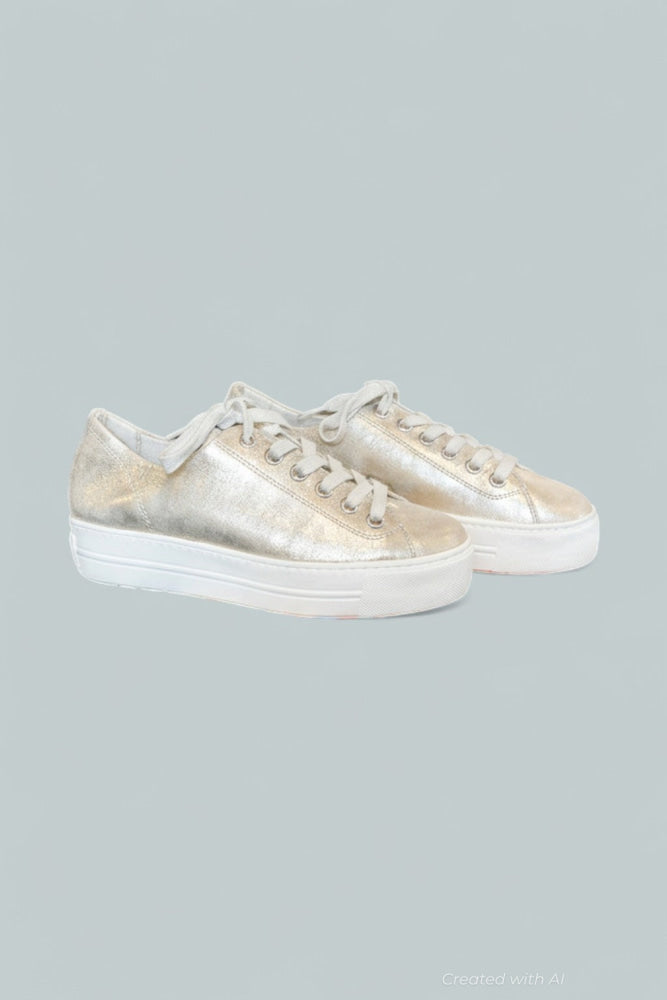 Women’s Bixby Low Top Platform Sneakers - Mineral Metallic - Sneaker