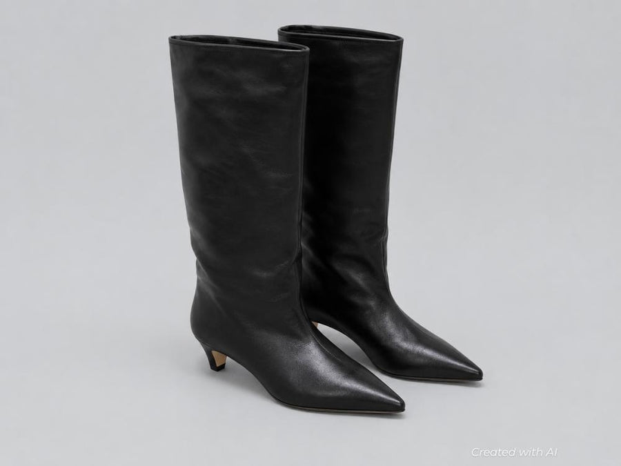 Women’s Blaze Boots - Black Leather - Boots