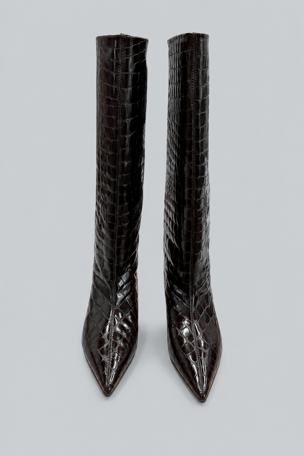 Women’s Blaze Boots - Brown Croc - 7 - Boots