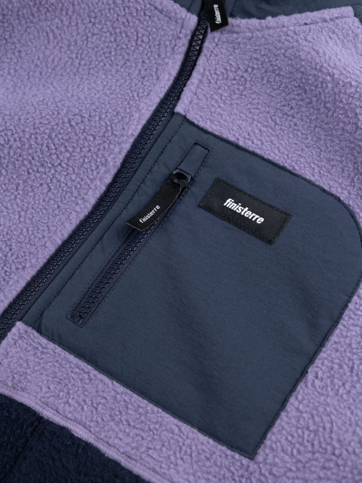 Women’s Bolster Full Zip Fleece - Violet Sky/Navy - Jacket