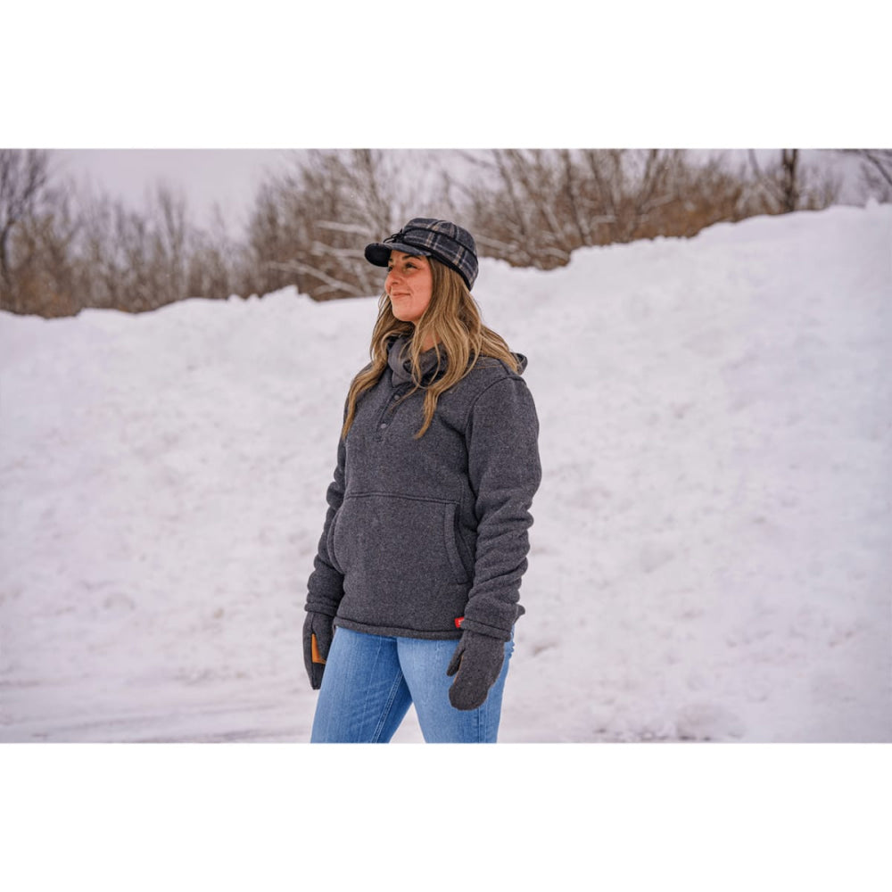 Womens Bonfire Pullover - Black - FINAL SALE - Pullover
