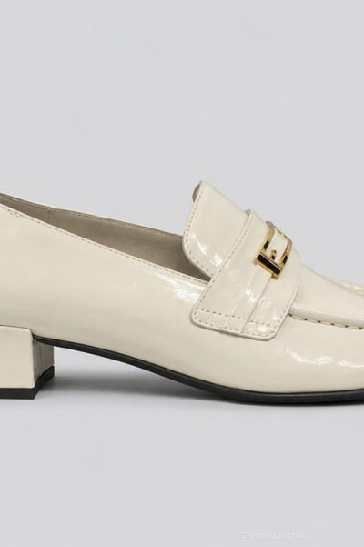 Women’s Book-Smart Loafer Pumps - Ivory - 9 - Loafers