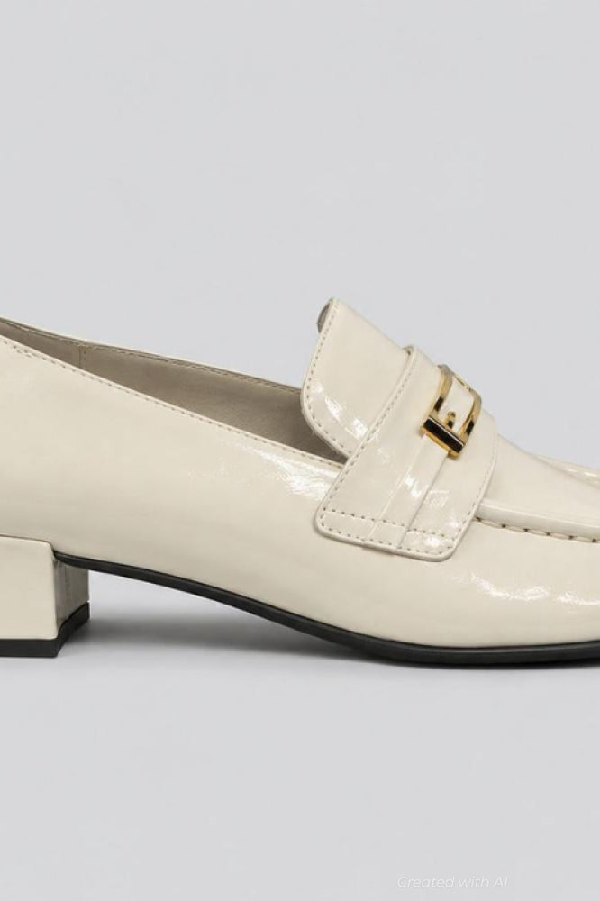 Women’s Book-Smart Loafer Pumps - Ivory - 9 - Loafers