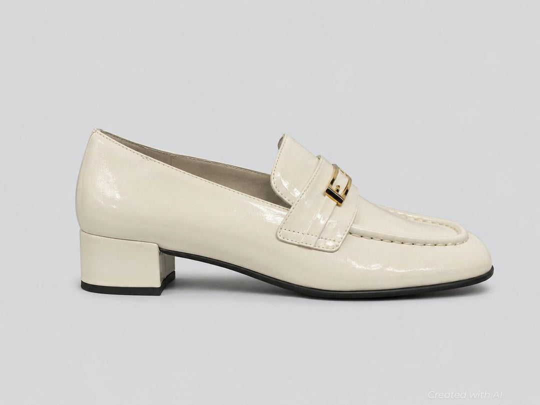 Women’s Book-Smart Loafer Pumps - Ivory - 9 - Loafers