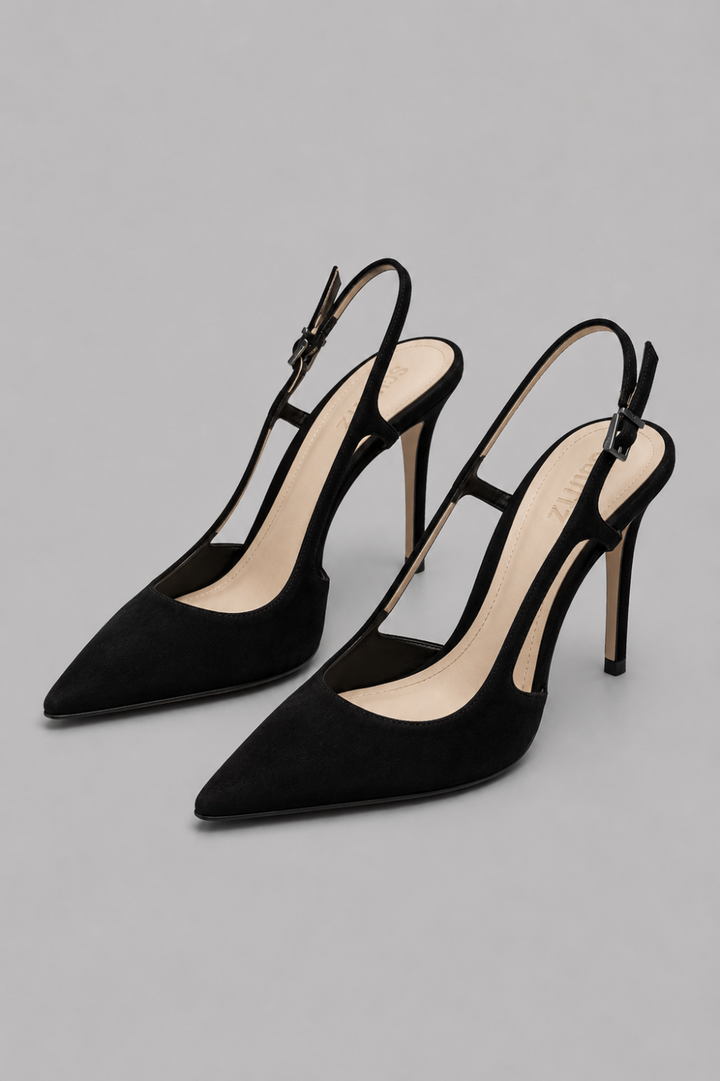 Women’s Boris Slingback Pumps - Black - Slingback