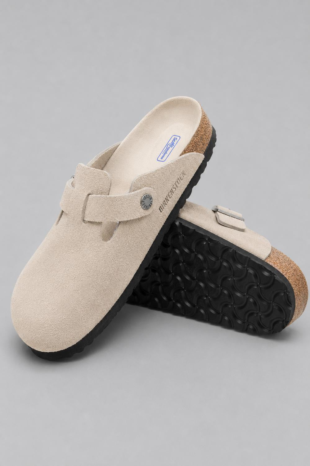 Women’s Boston Clogs - Oyster Tonal - Clog