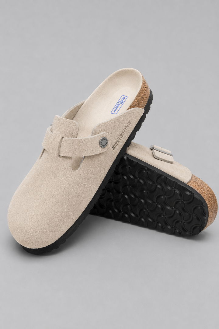 Women’s Boston Clogs - Oyster Tonal - Clog