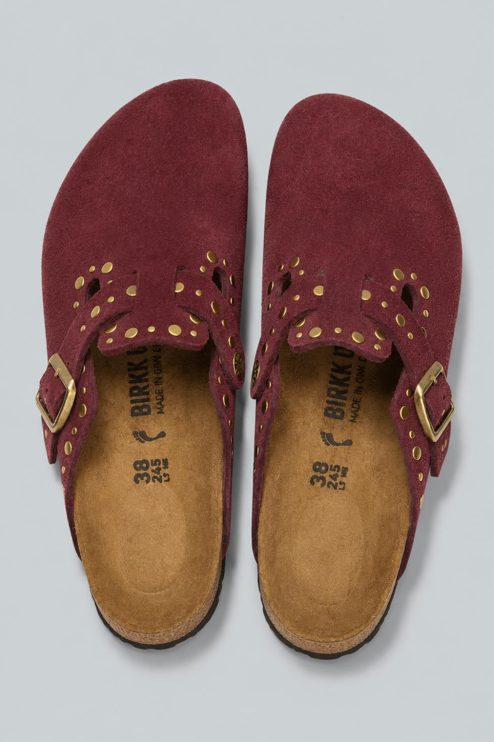 Women’s Boston Rivet Clogs - Zinfandel - Clog