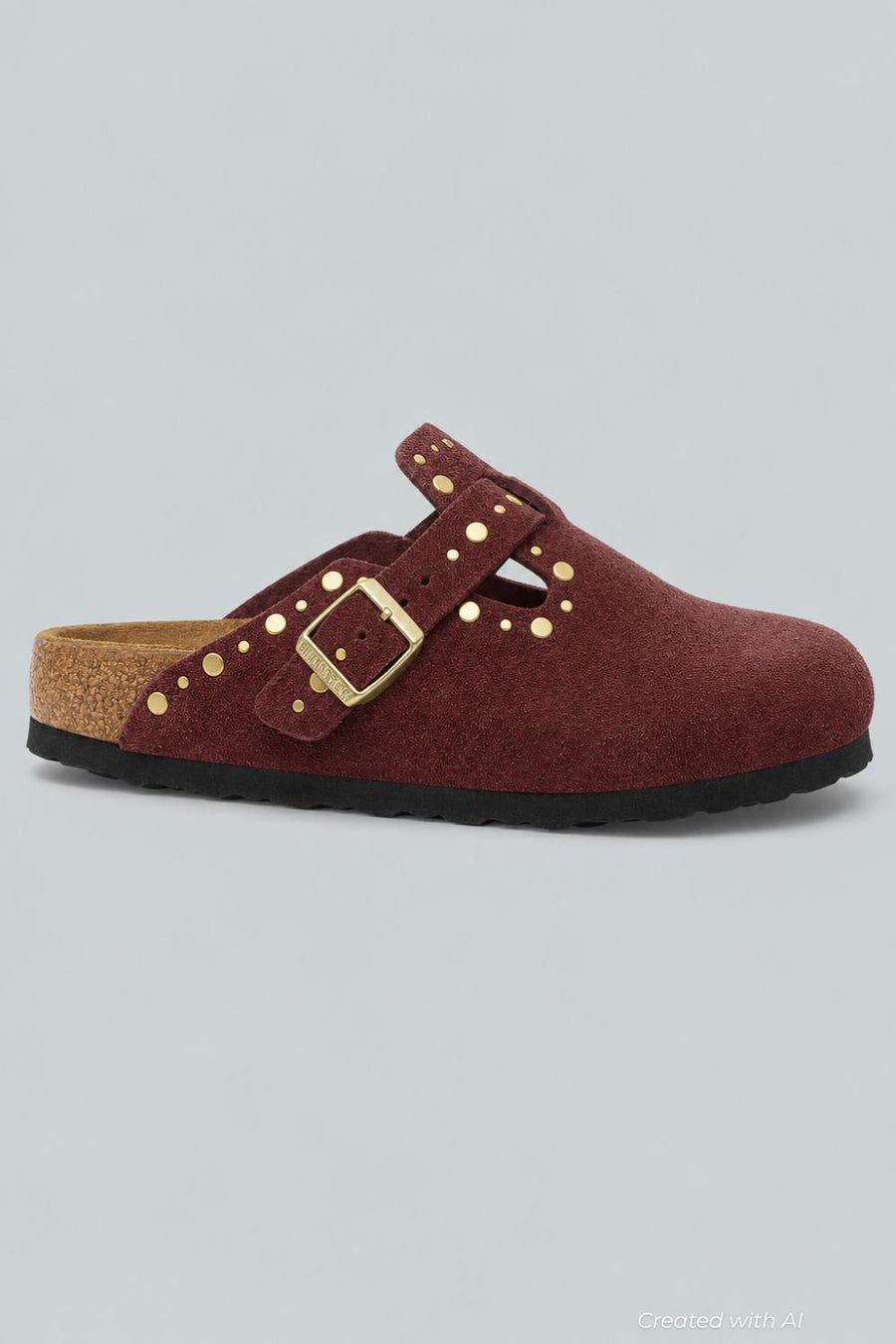 Women’s Boston Rivet Clogs - Zinfandel - Clog