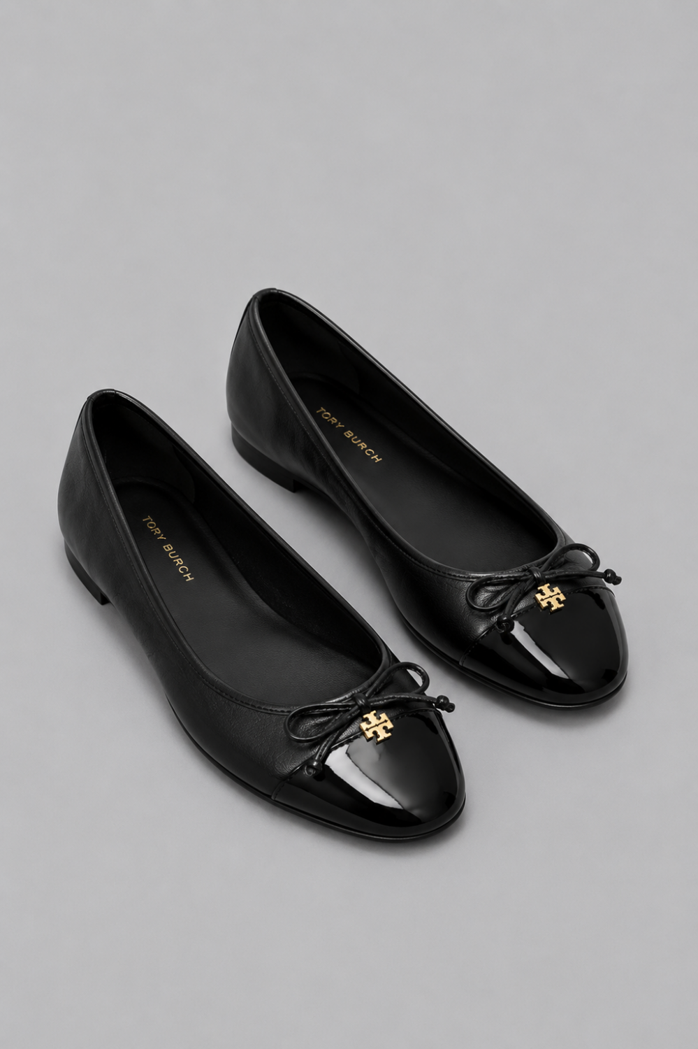 Women’s Bow Ballet Flats - Perfect Black - Flats