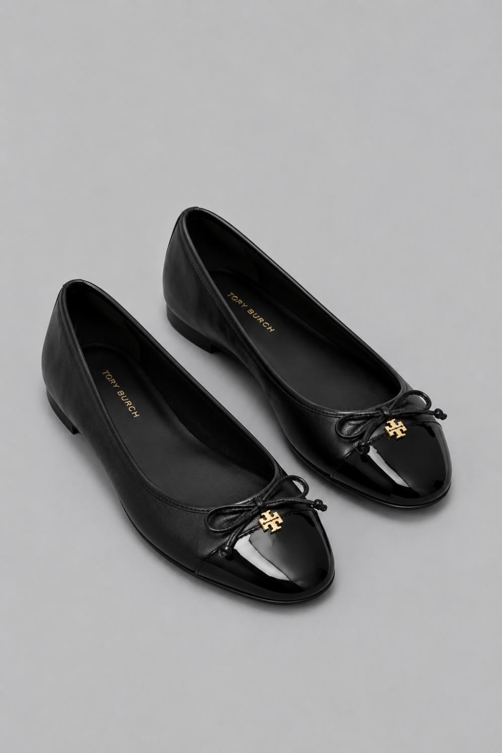 Women’s Bow Ballet Flats - Perfect Black - Flats