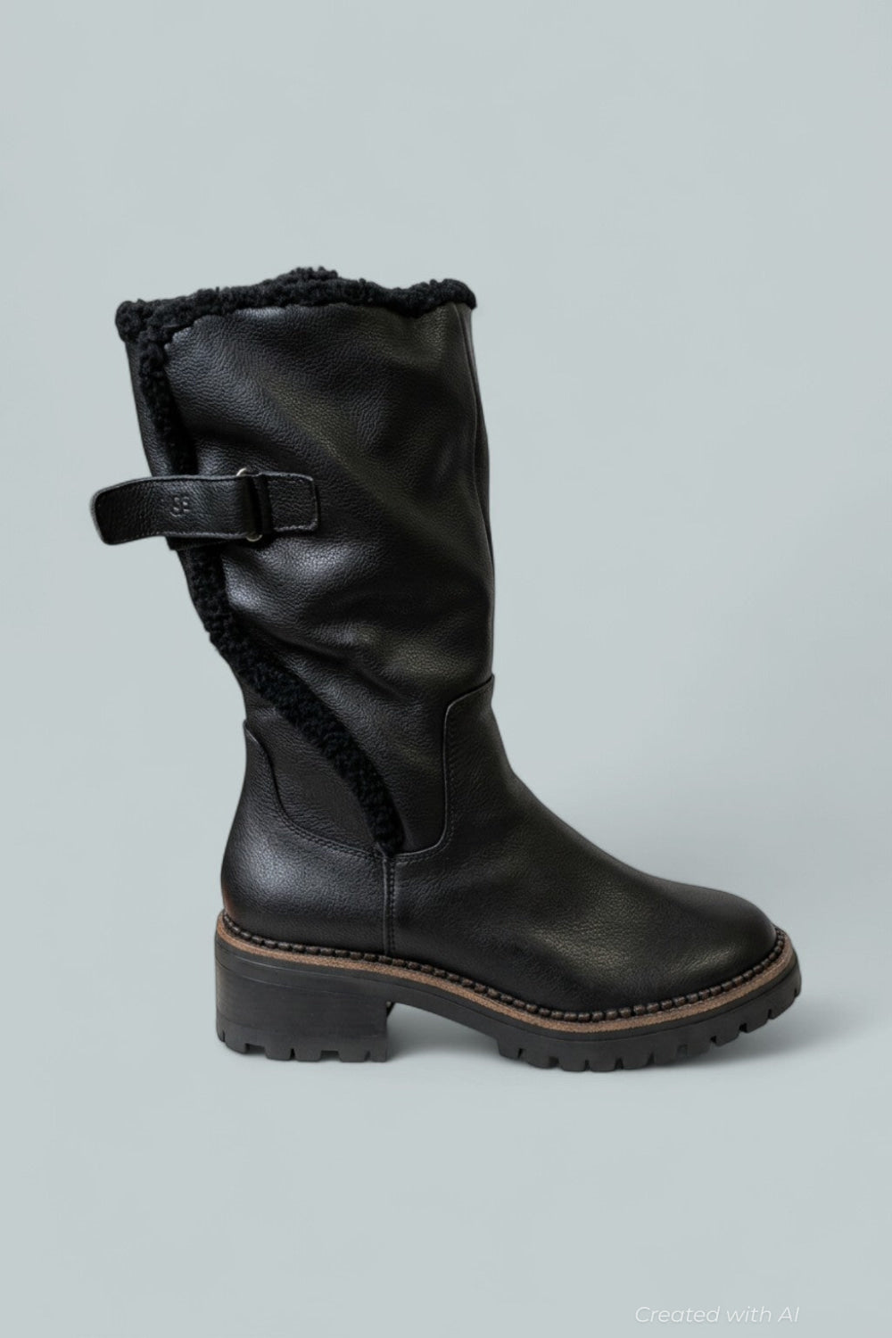 Women’s Bradford Boots - Black Leather - 9.5 - Boots