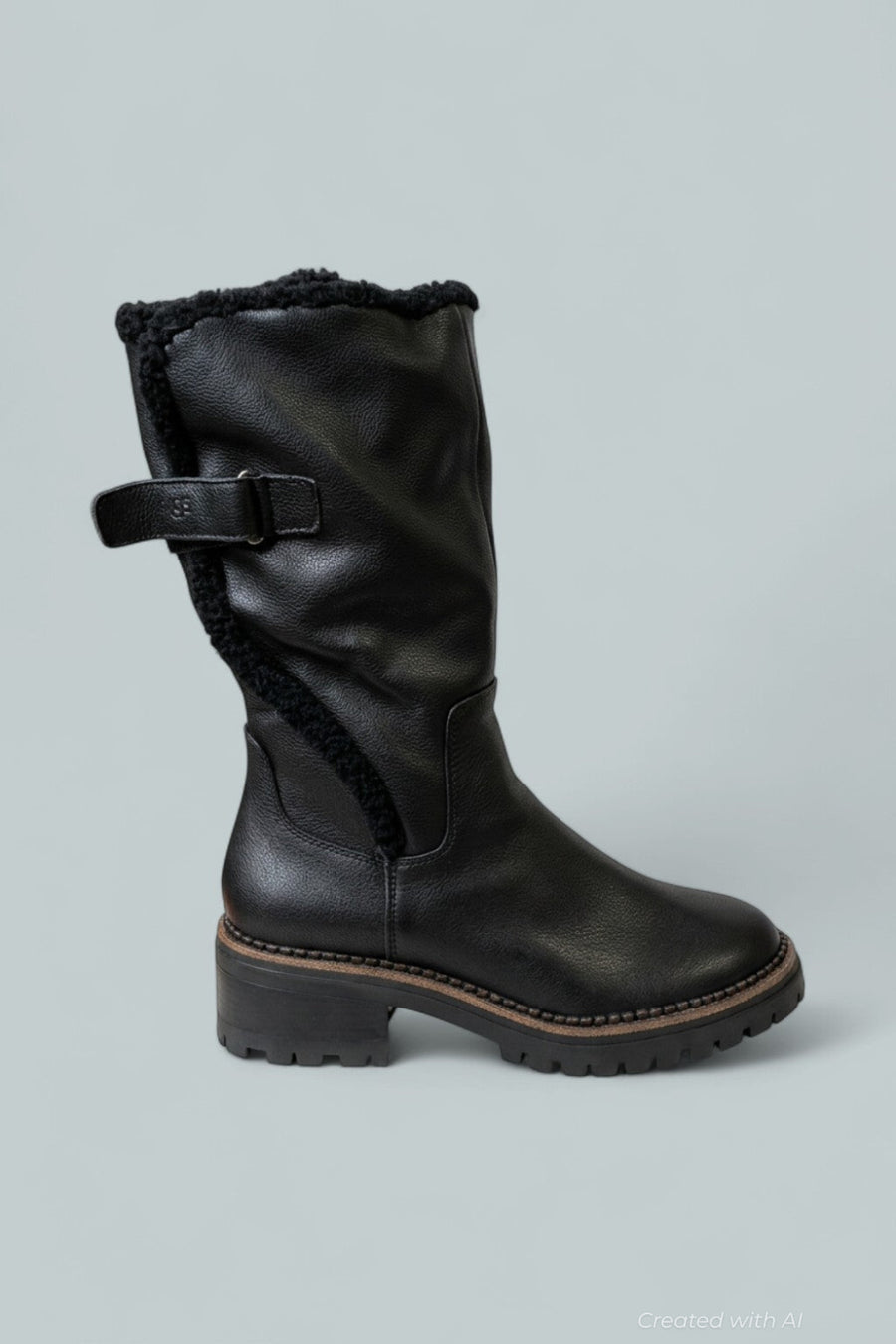 Women’s Bradford Boots - Black Leather - 9.5 - Boots
