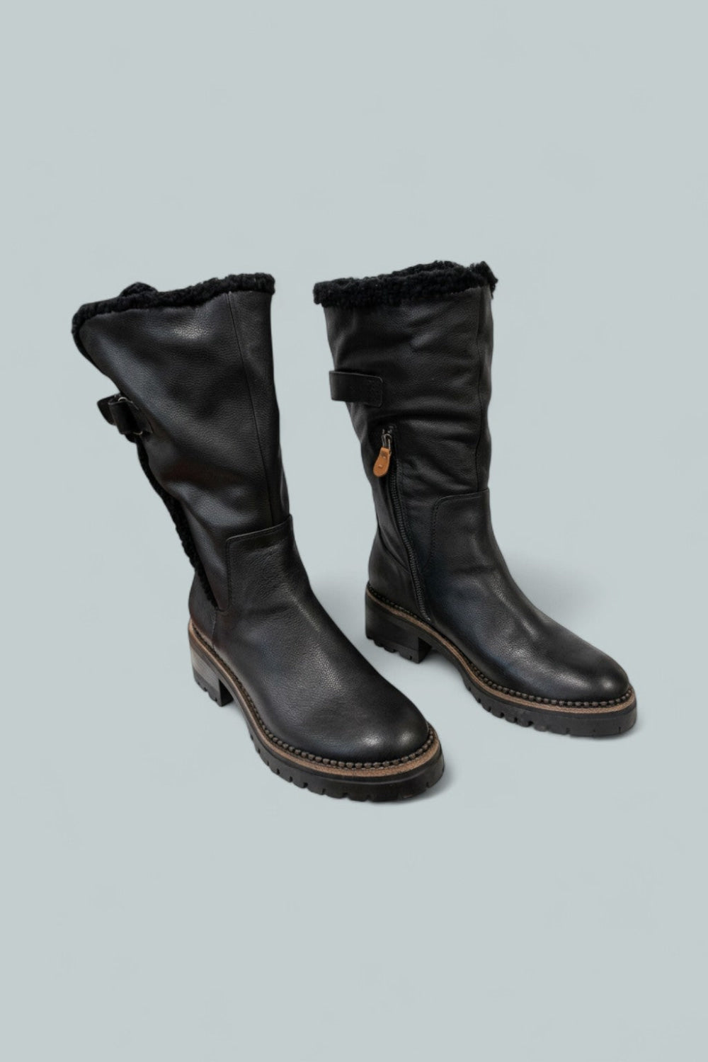 Women’s Bradford Boots - Black Leather - 9.5 - Boots