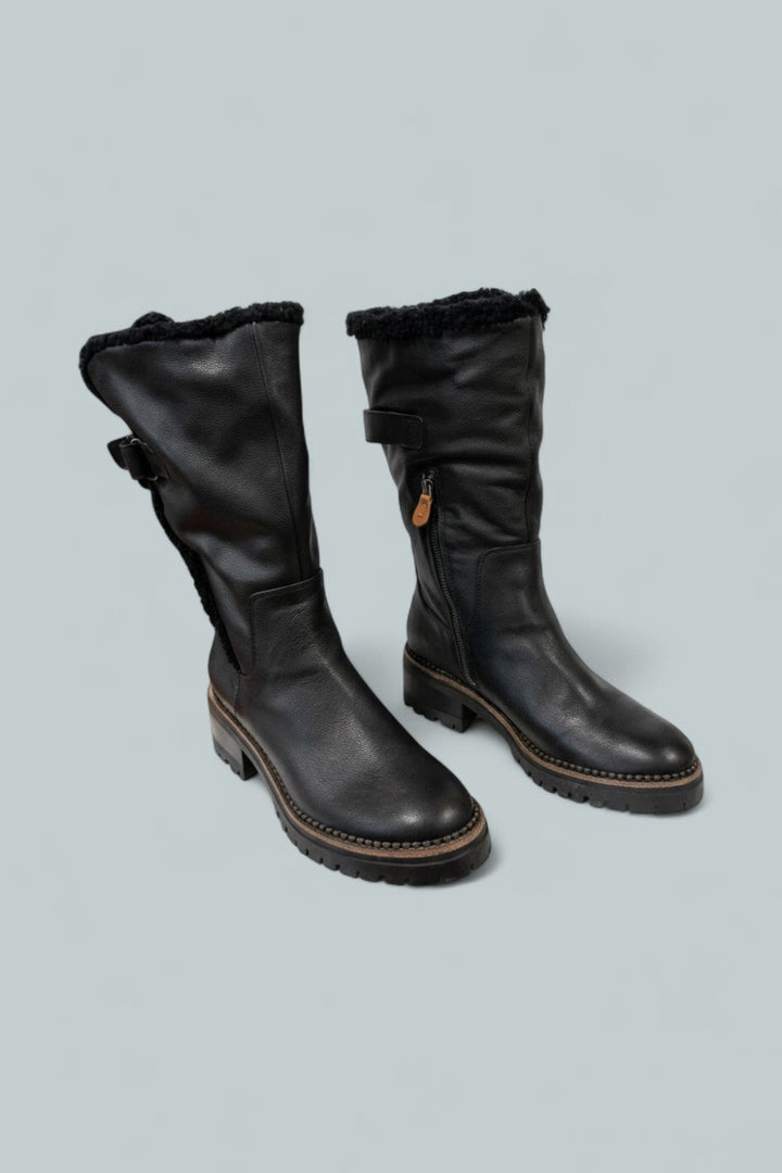 Women’s Bradford Boots - Black Leather - 9.5 - Boots