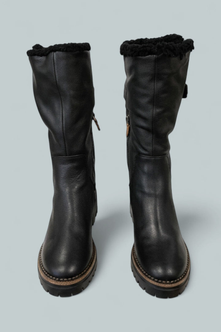 Women’s Bradford Boots - Black Leather - 9.5 - Boots