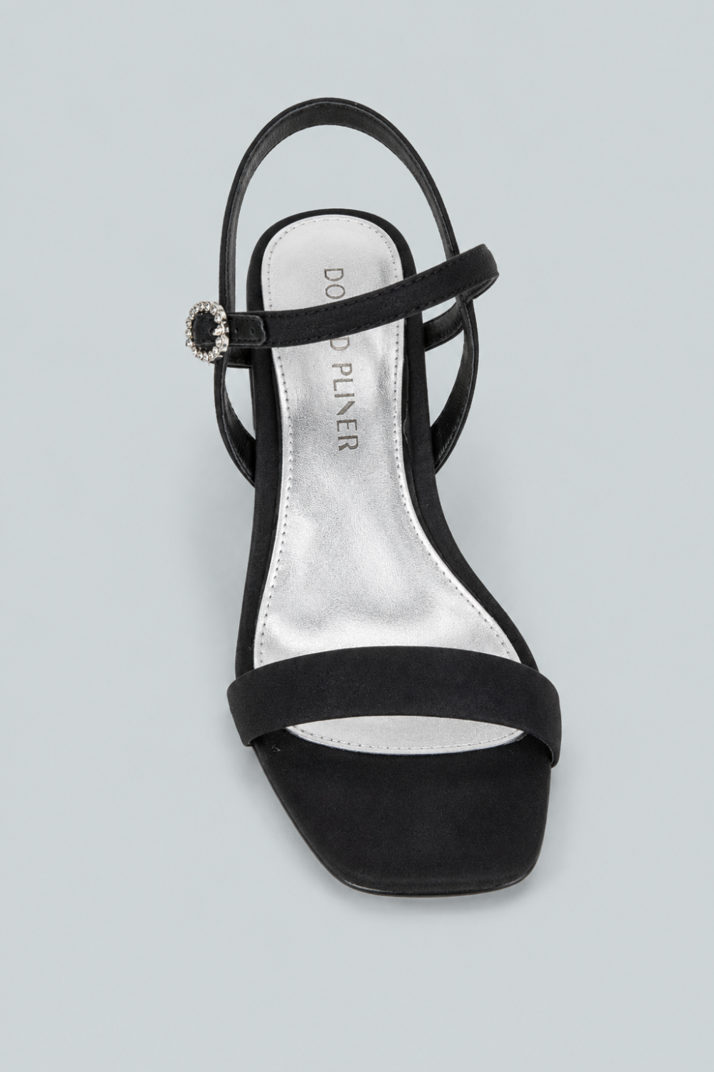 Women’s Brazi Sandals - Black Satin - 9 - Sandal