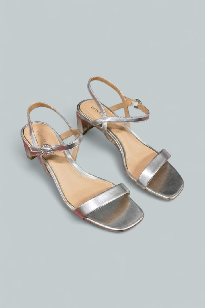 Women’s Brazi Slingback Sandals - Silver - Pumps