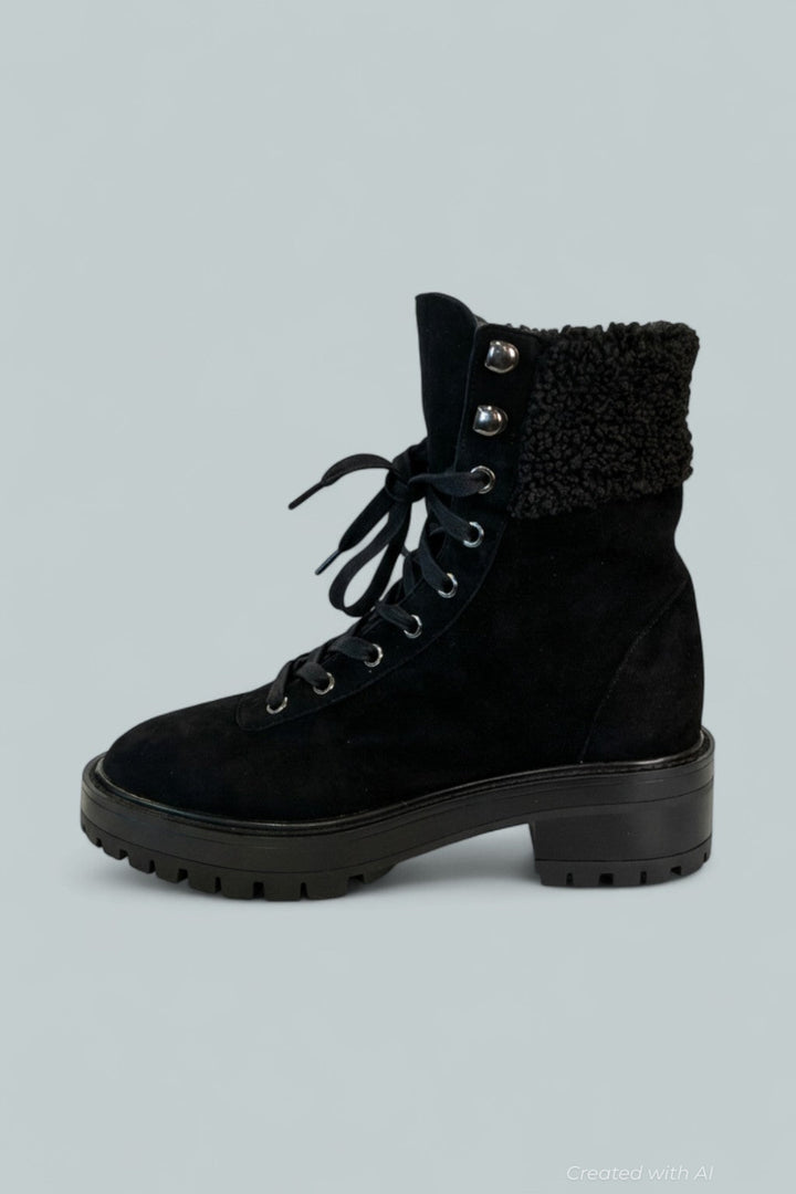 Women’s Briar Ankle Boots - Black - 6 - Bootie