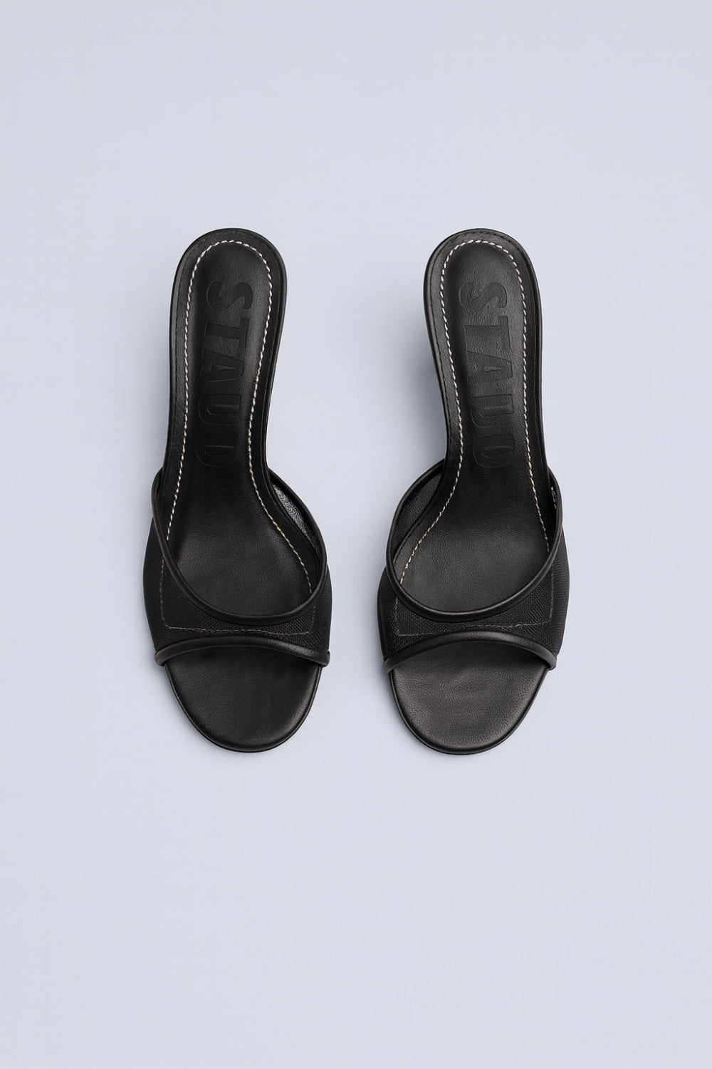 Women’s Brigette Mule Sandals - Black Mesh - Mules
