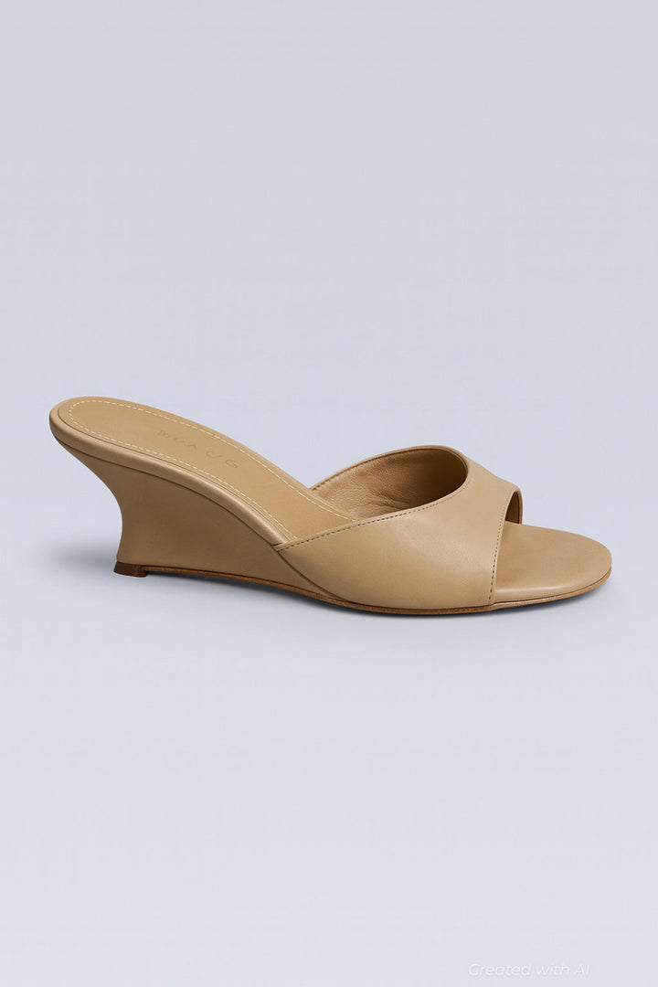 Women’s Brigitte Wedge Sandals - Porcini - Sandal