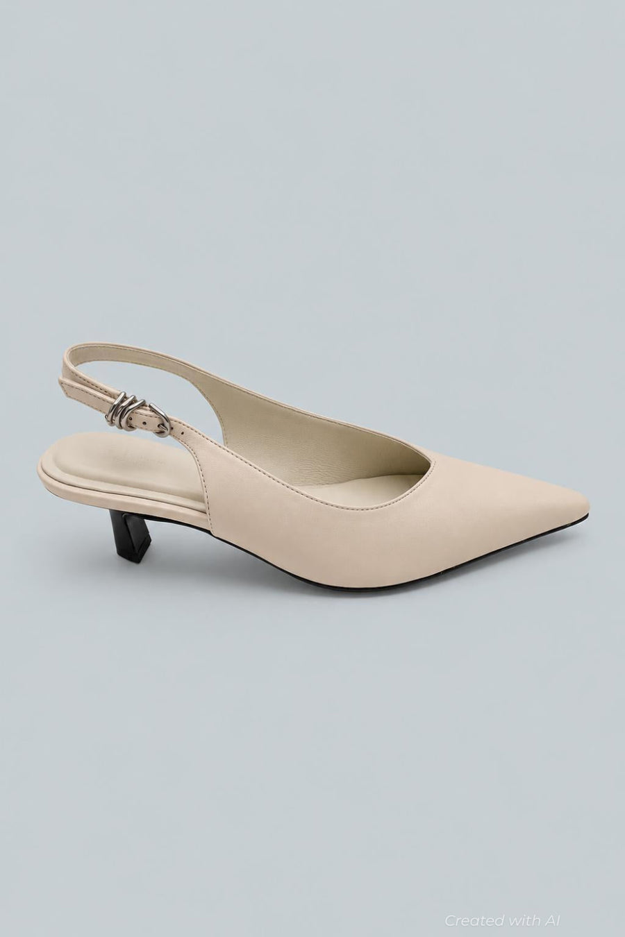 Women’s Brynn Slingback Pumps - Antique White - 8.5 - Slingback