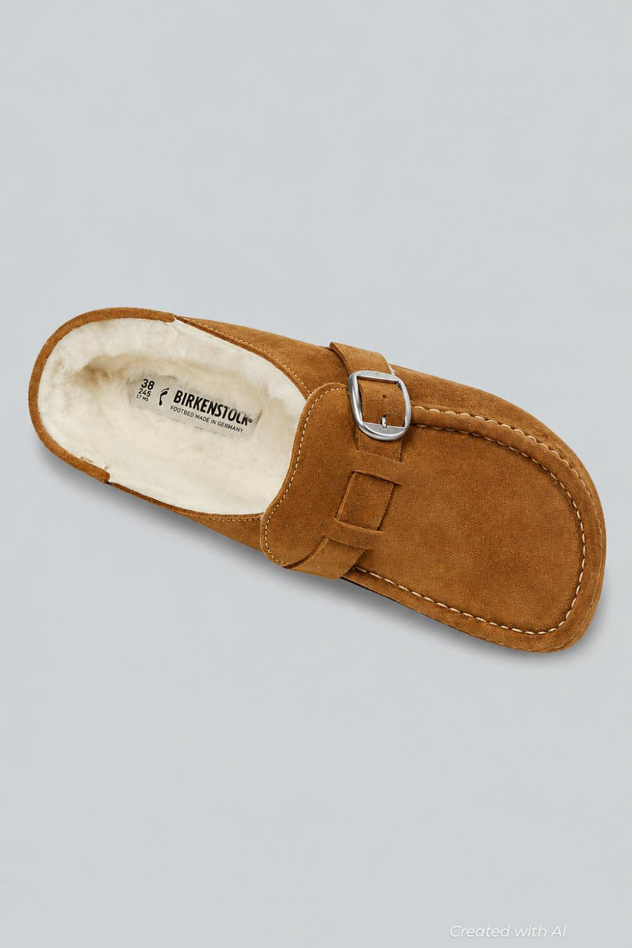 Women’s Buckley Shearling Clogs - Brown - 7 7.5 US / 38 EU - Clog