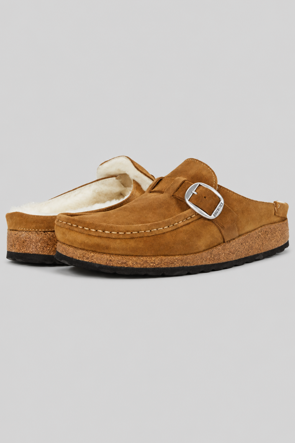 Women’s Buckley Shearling Clogs - Brown - 7 7.5 US / 38 EU - Clog