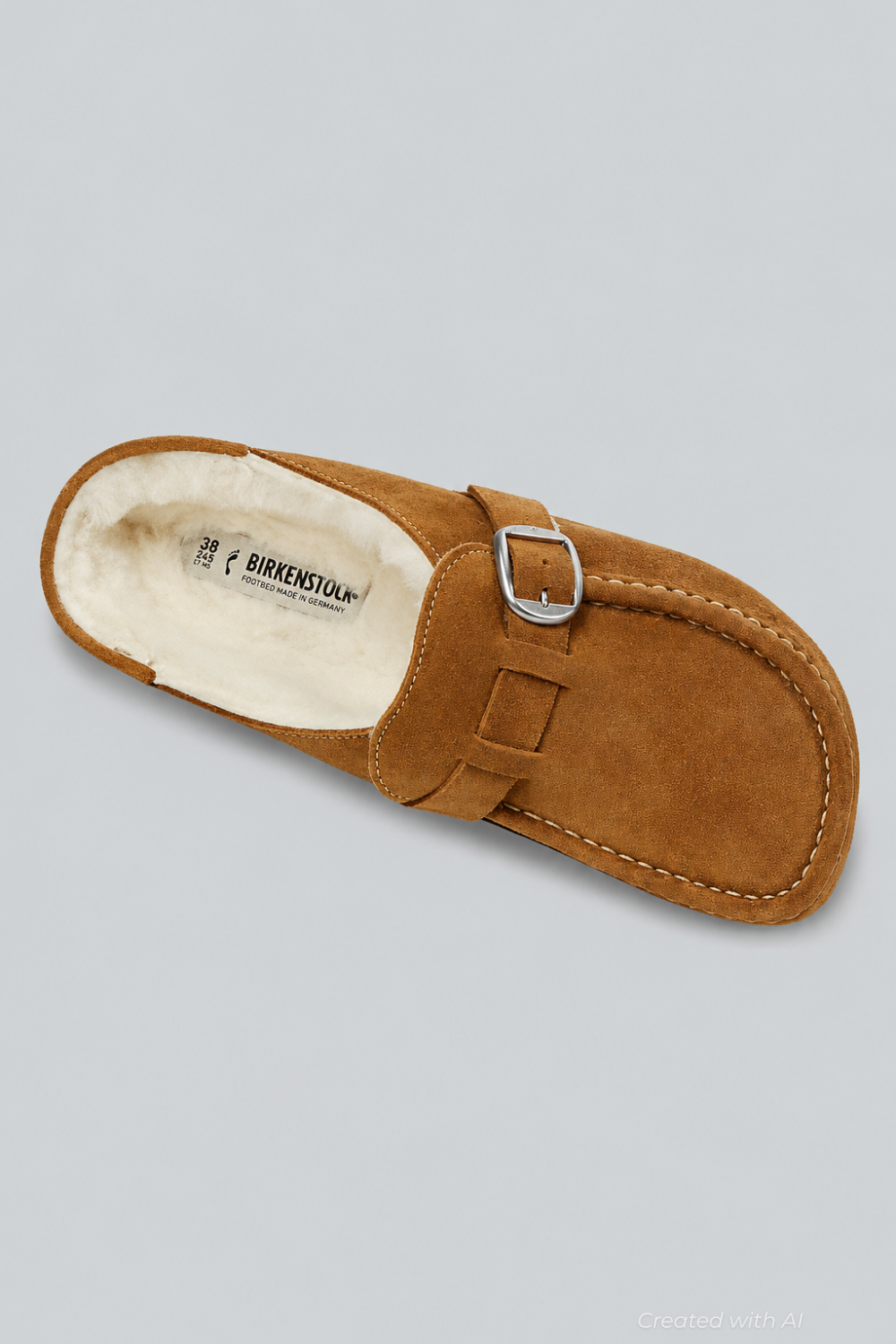 Women’s Buckley Shearling Clogs - Brown - 7 7.5 US / 38 EU - Clog