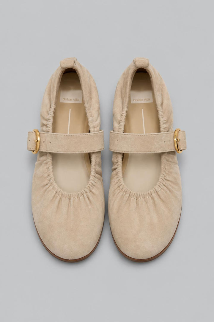 Women’s Caely Flats - Sesame Suede - Flats