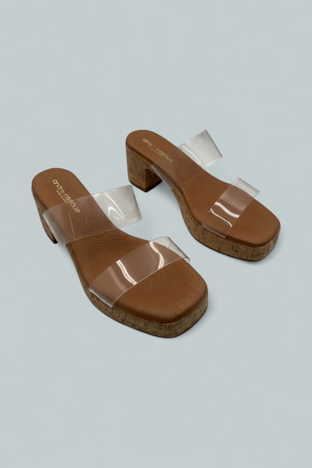 Women’s Cairo Platform Sandals - Clear - 10 - Sandals
