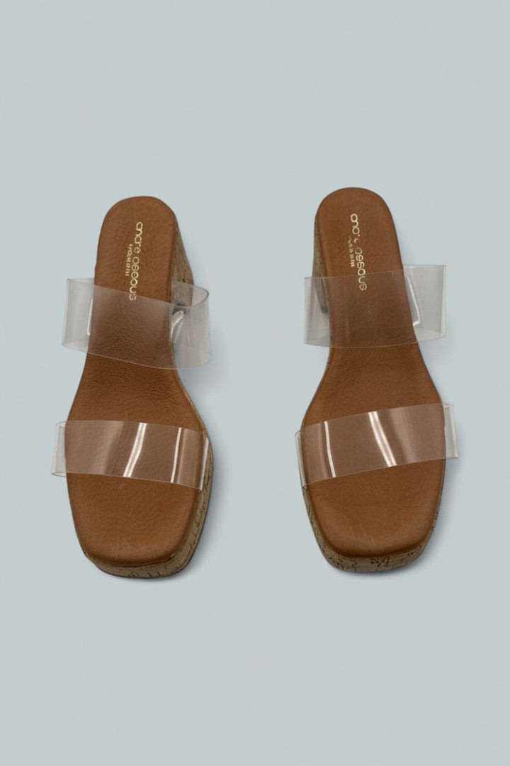 Women’s Cairo Platform Sandals - Clear - 10 - Sandals