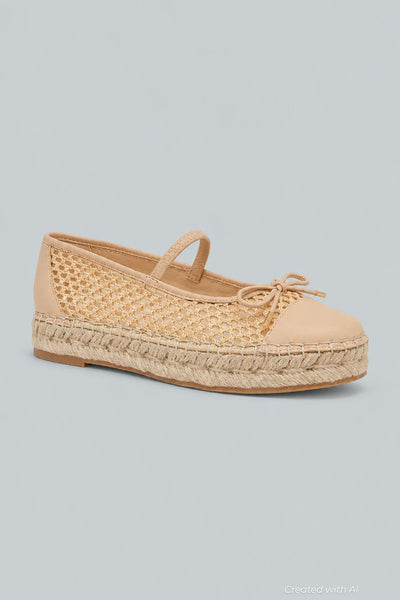Women’s Cambre Flat - Light Natural - 9.5 M - Espadrille