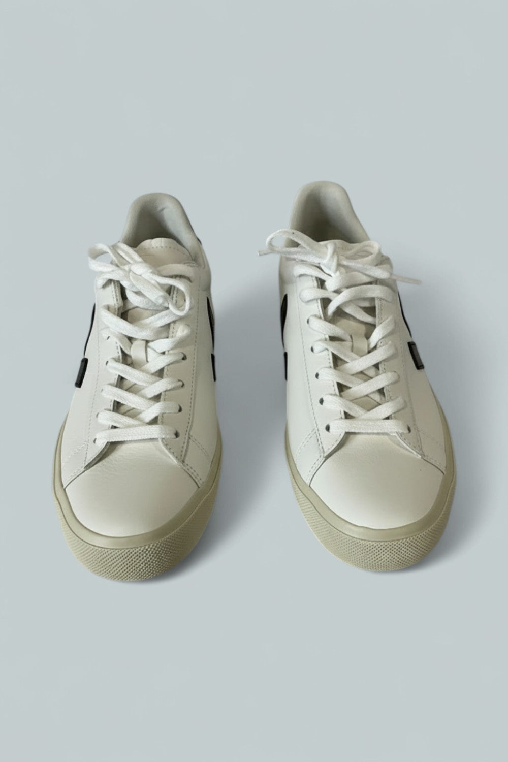 Women’s Campo Low Top Sneakers - Open White/Black - 11 - Sneaker