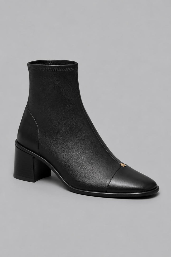 Women’s Cap Toe Ankle Boots - Perfect Black - Boots