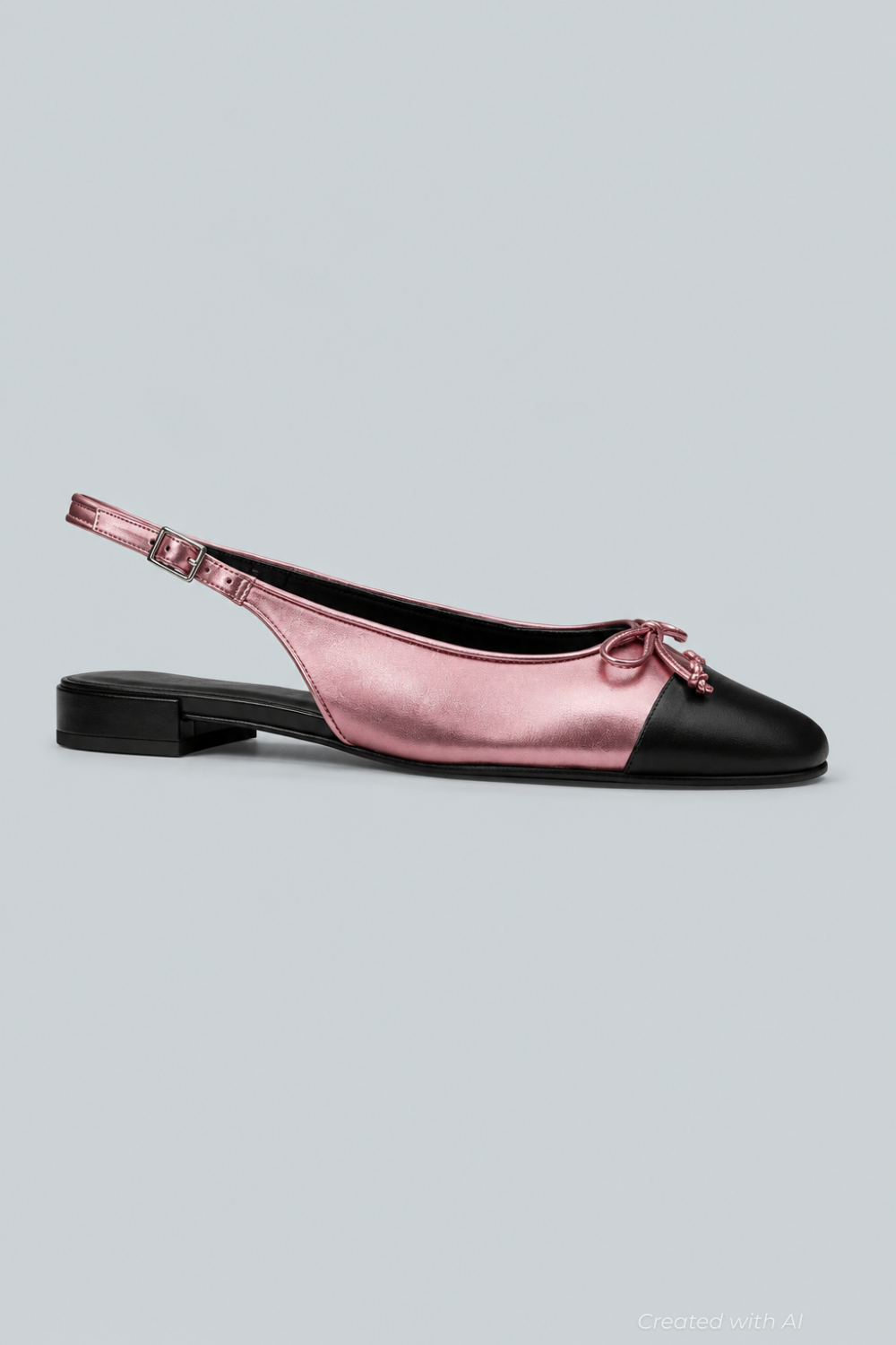 Women’s Cap Toe Slingback Flats - Pink Etoile - 8.5 - Flats