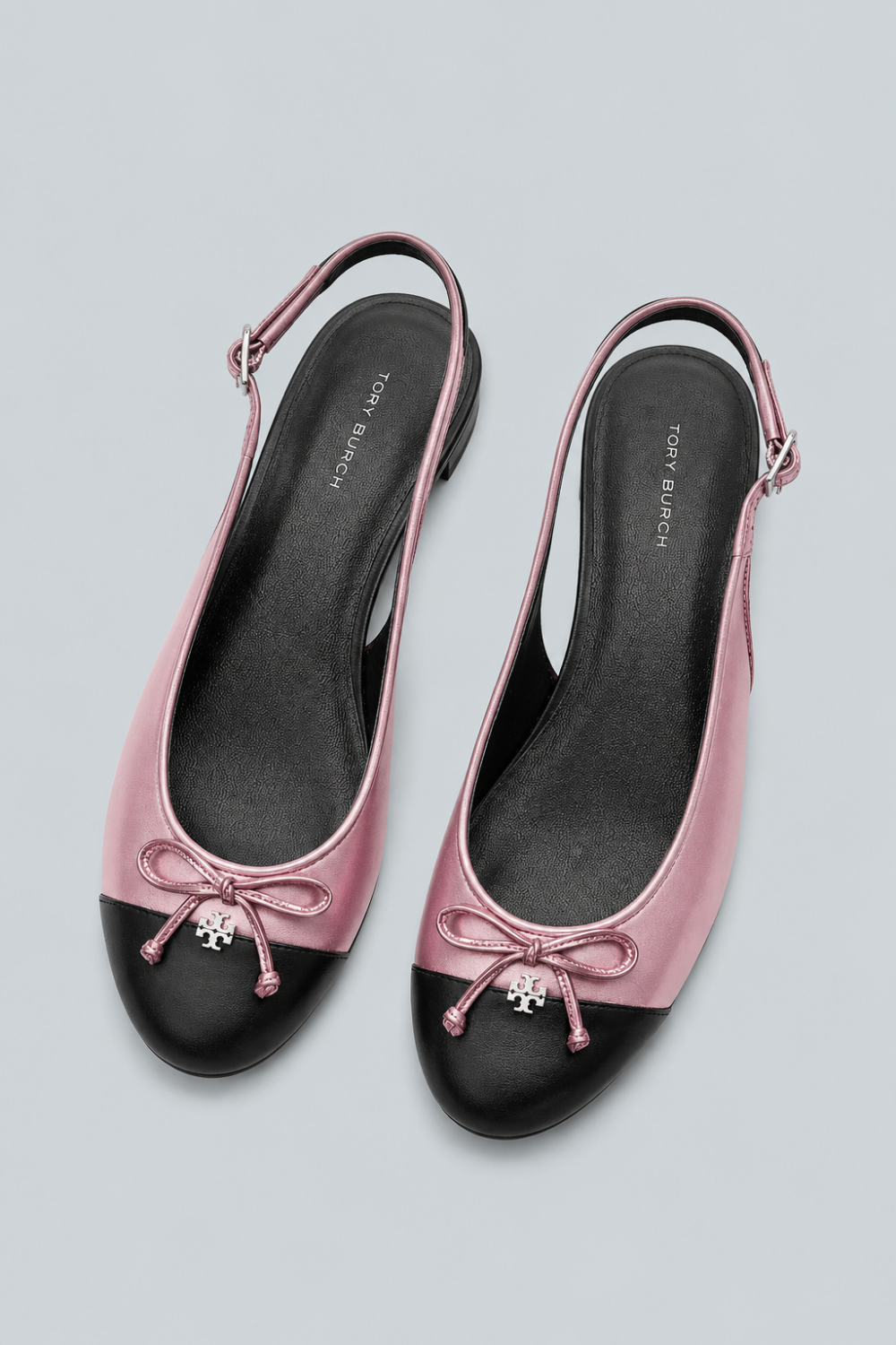 Women’s Cap Toe Slingback Flats - Pink Etoile - 8.5 - Flats