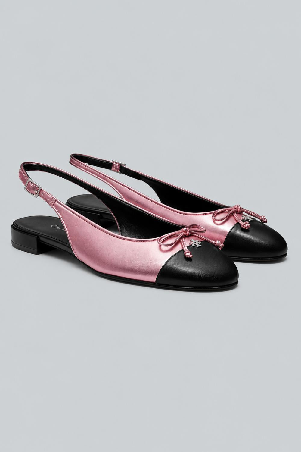 Women’s Cap Toe Slingback Flats - Pink Etoile - 8.5 - Flats